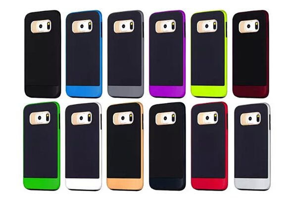 Two two color back cover for Galaxy S6 edge and other phones