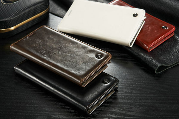 Luxury leather cover for Samsung S6/S6 edge/Note5/S6 edge plus