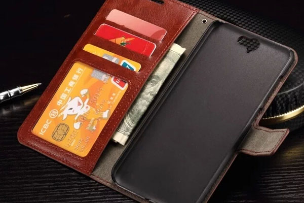 HTC A9 wallet leather case 
