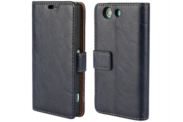Sony Z3 wallet leather case