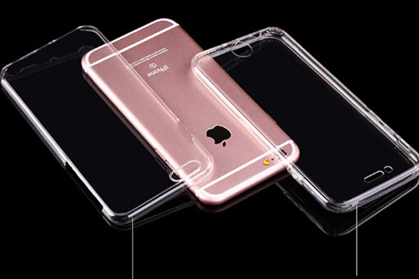 360 degree full cover TPU case with touch screen