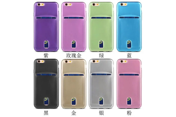 iphone 6 gel case with credit pocket