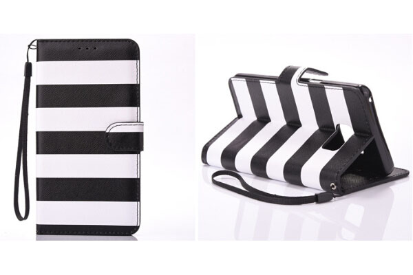 Zebra leather cover for Galaxy Note 7