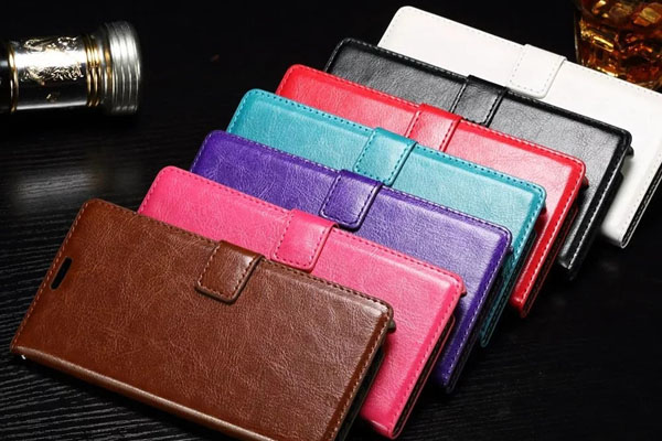 Note 7 wallet leather cover 