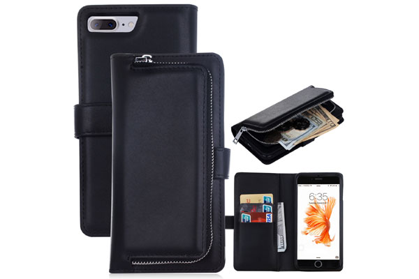 2 IN 1 Separable leather wallet case for iphone 7 & 7 Plus