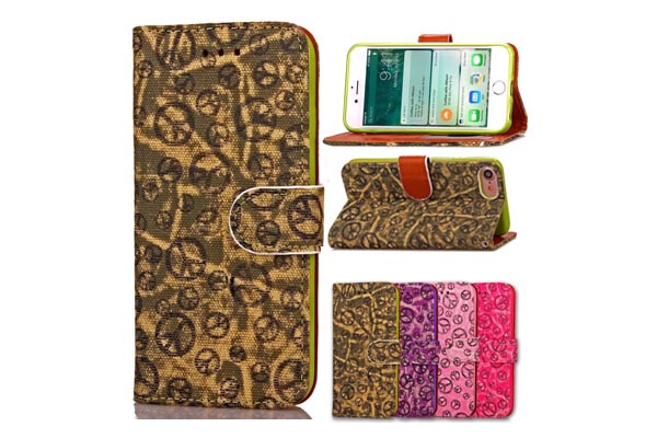 New looking color leather case for Apple iPhones 