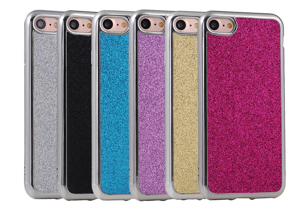 iPhone 7 soft glitter TPU case 