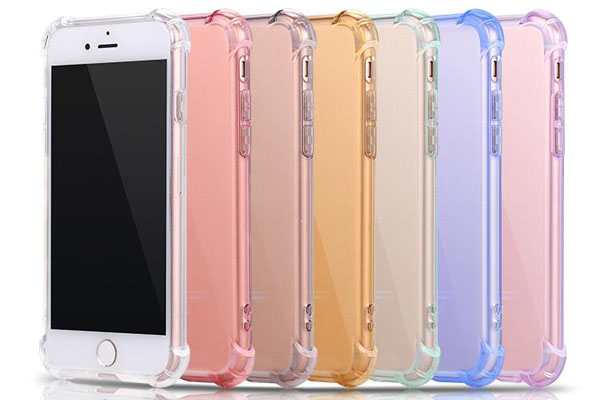 iPhone 7 clear case shockproof TPU cover 