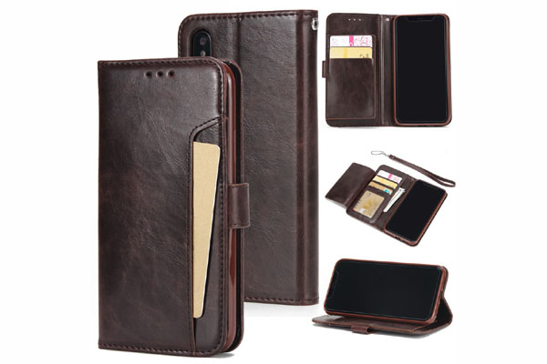 iPhone X popular leather wallet case