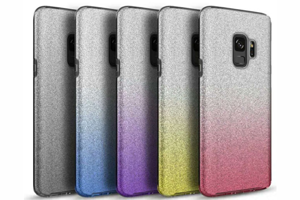 Samsung S9 glitter case