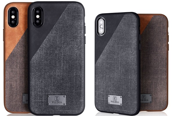 iPhone XS Plus leather back cover