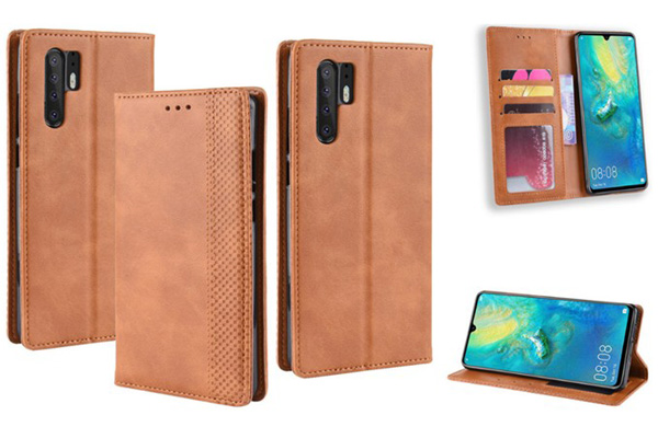 Huawei P30 Pro Magnet Folio Leather Cover