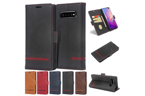 Samsung S10/S10 Plus/S10e Wallet Leather Cover