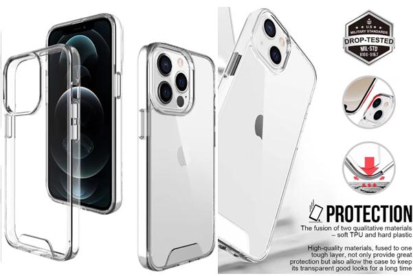 iPhone 13 Pro Max Transparent ShockProof Case